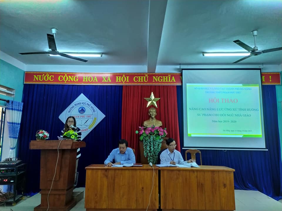 Hội thảo nâng cao năng lực xử lý các vấn đề sư phạm năm học 2019 2020